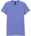 GD26 65000L Softstyle Midweight Womens T Shirt Violet colour image